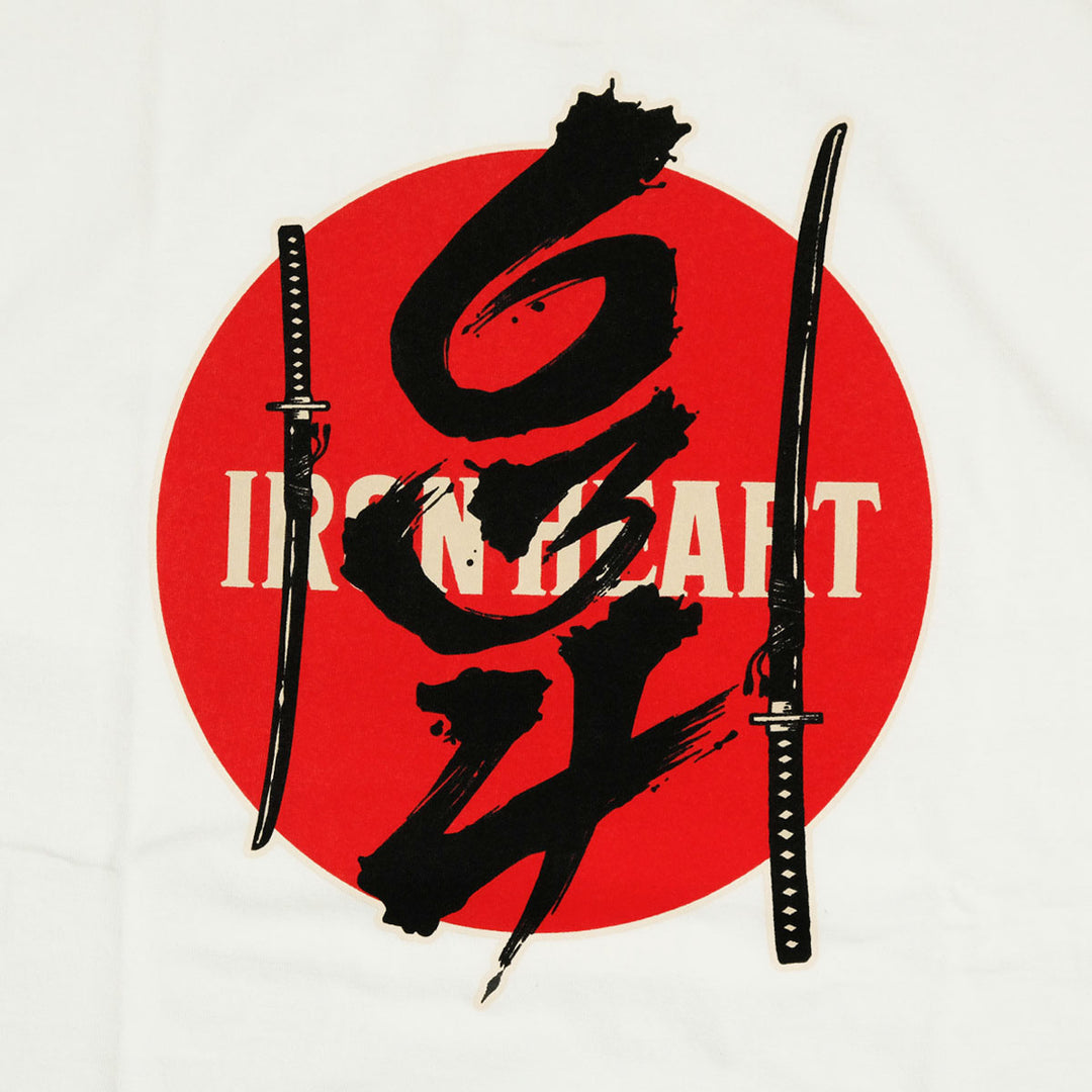 IRON HEART - 7.5oz HEAVY BODY PRINT T-SHIRT - 634 Pattern - IHT-634