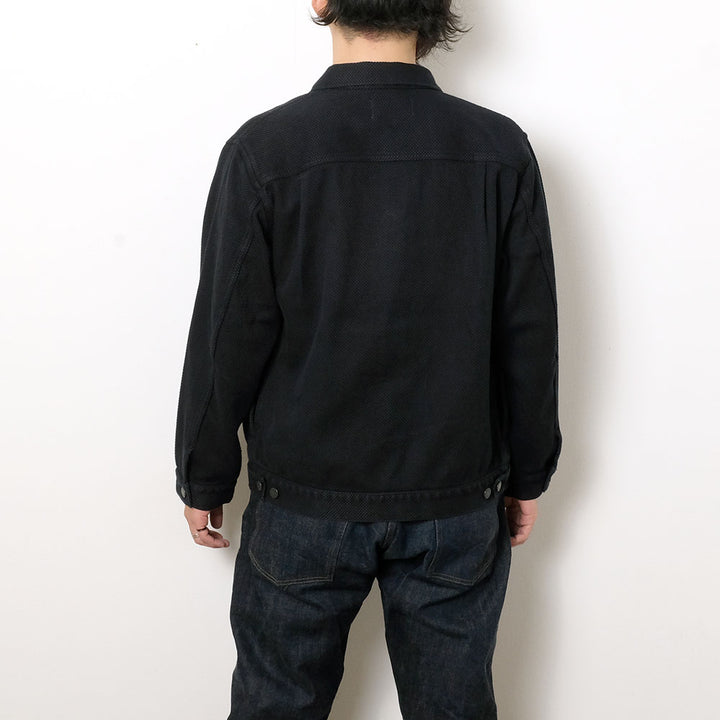 MOMOTARO JEANS - #002 SASHIKO JACKET-OVERDYE - MMGJ6005