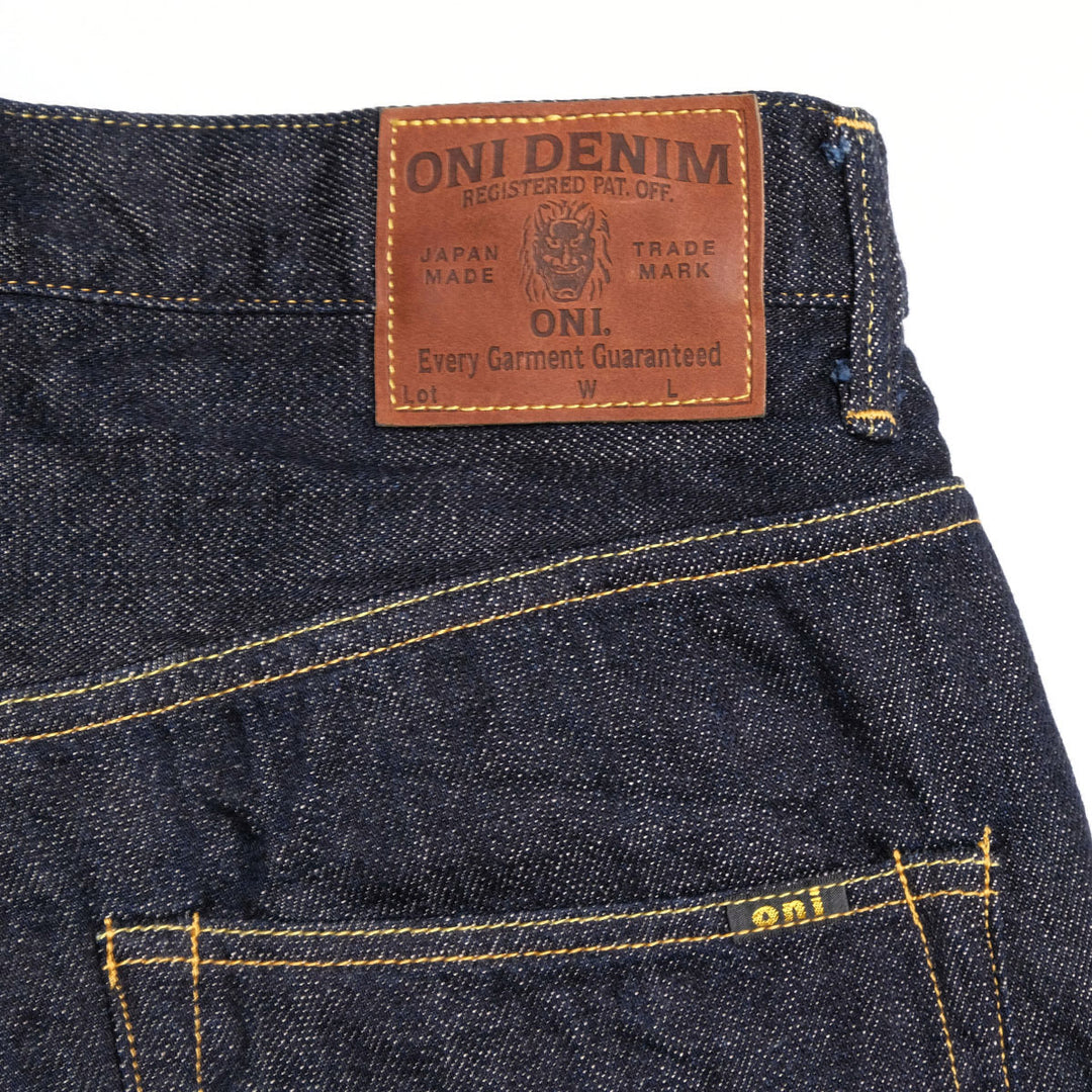 ONI DENIM - Super Wide Straight - 12oz KIRAKU Denim - ONI-222KIR