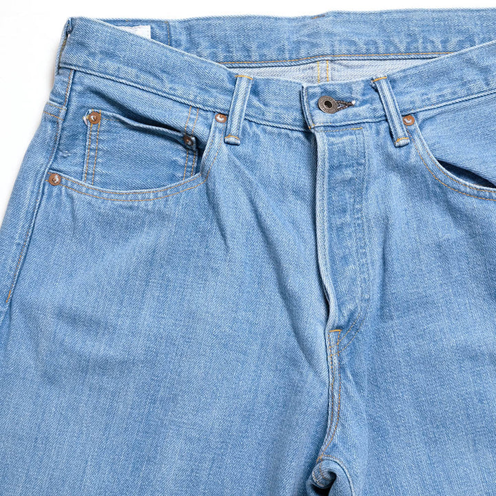 ONI DENIM - Super Wide Straight - 12oz KIRAKU Denim - Bio Bleach - ONI-222KIR-BB