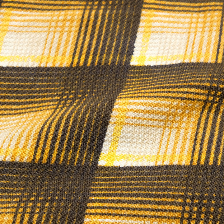 SUGAR CANE - PRINT PLAID S/S WORK SHIRT - SC39517