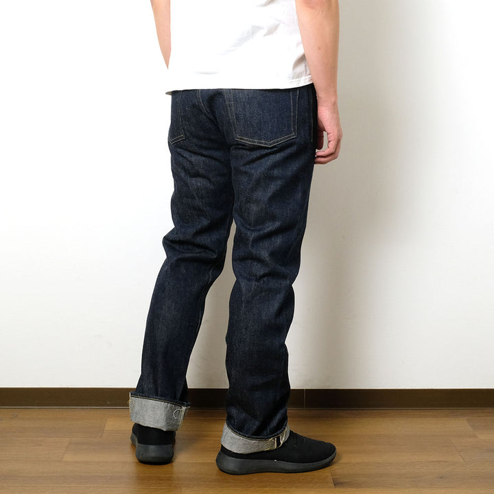 SUGAR CANE - Super -Denim- Collectibles #07 13.5oz. BLUE DENIM WAIST OVERALLS -1946- MODEL - SC49007