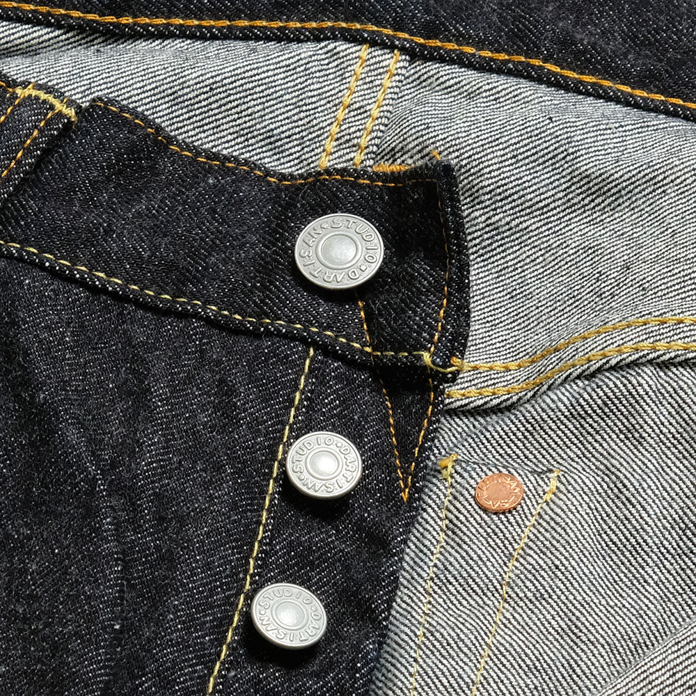 STUDIO D’ARTISAN & SA. - 15oz Selvedge Denim Regular Straight - SD-101
