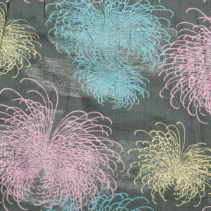 SUN SURF - COTTON LINEN SLUBYARN OPEN SHIRT - CHRYSANTHEMUM -  - SS39694