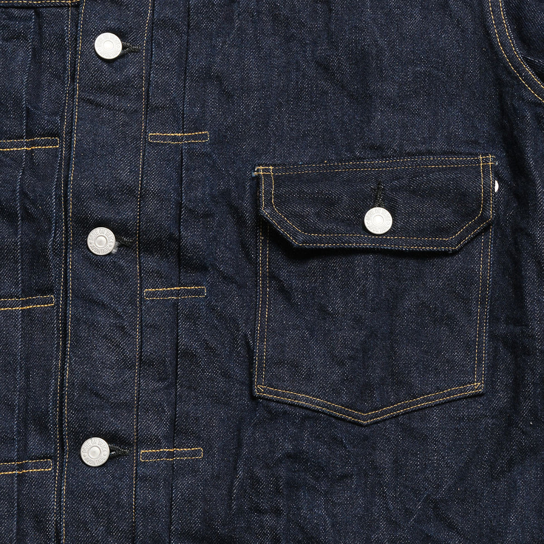 A VONTADE - HINOYA EXCLUSIVE MODEL 14oz 1937 Selvadge Denim - Denim Blouse - One Washed - VTD-560XX-26