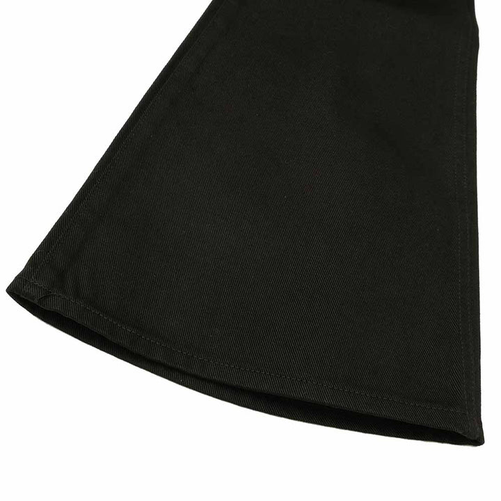 BIG JOHN - BUTTON UP BELL BOTTOM BLACK - MH402B-61A