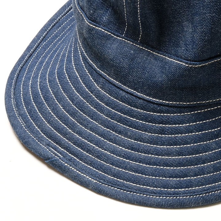 WAREHOUSE - Lot 5200 DENIM ARMY HAT - 5200WH
