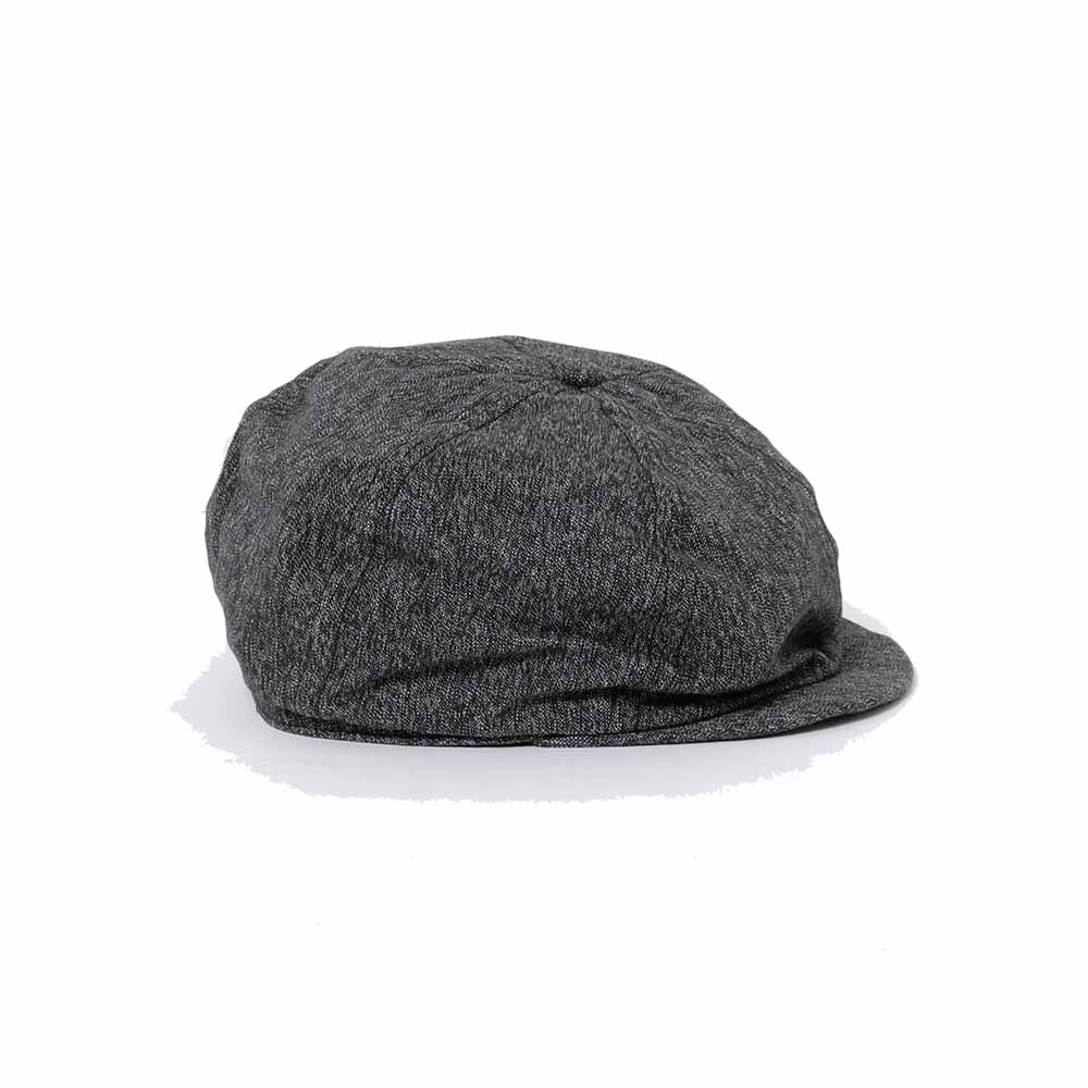 SUGAR CANE - 9oz. BLACK COVERT APPLEJACK CAP - SC02625
