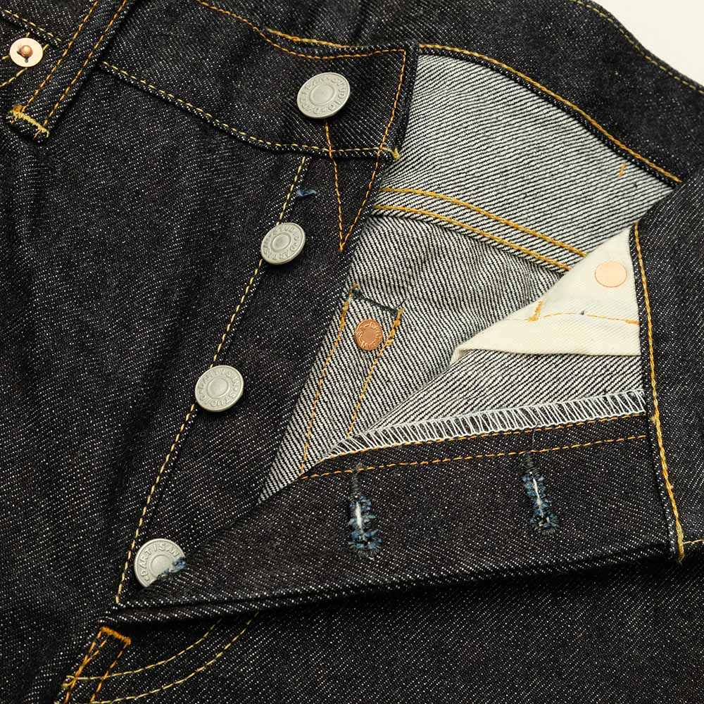 STUDIO D’ARTISAN 15oz. RELAX TAPERED JEANS SD-108