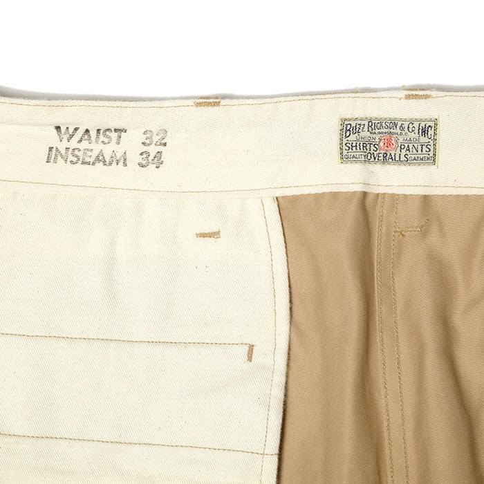 Buzz Rickson's - ORIGINAL SPEC CHINOS - BR40025A