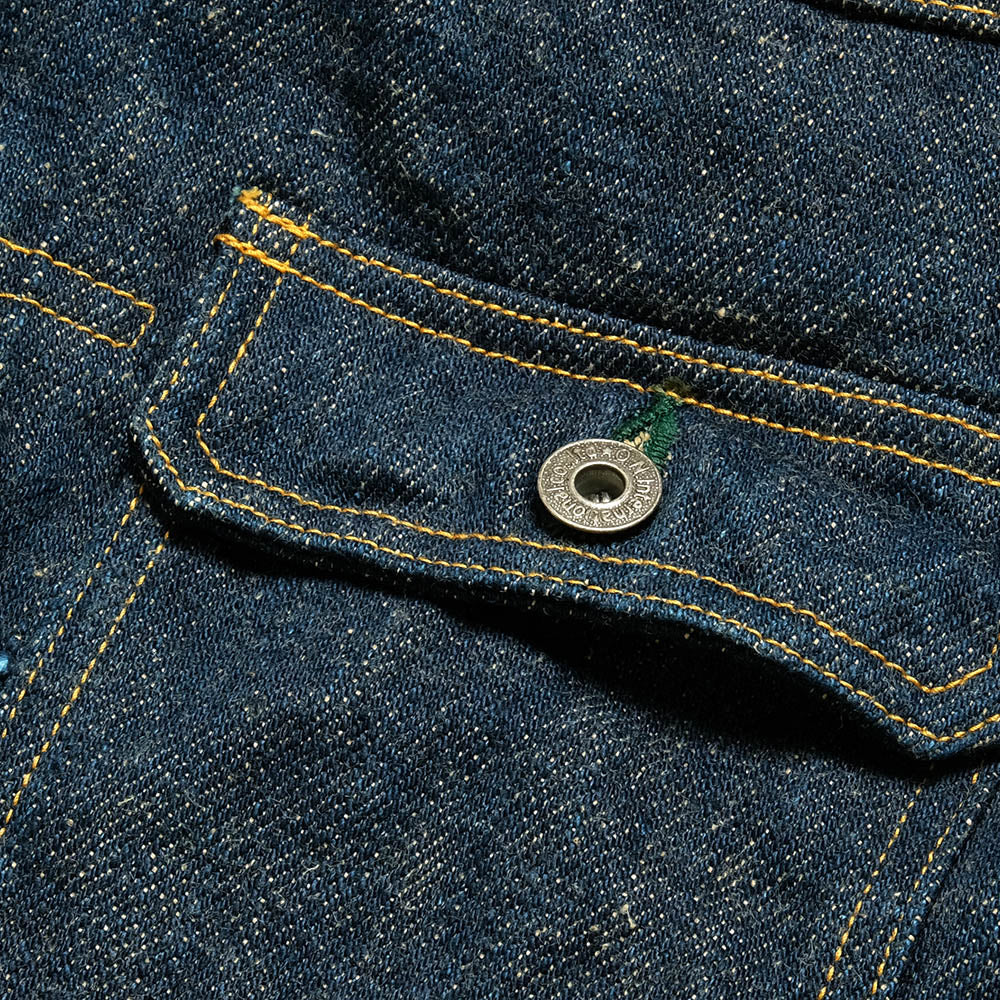 ONI DENIM<br>20oz "鬼秘-ONI Secret-" 2nd Type Denim Jacket<br>ONI-02516P