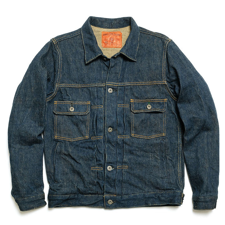 ONI DENIM<br>20oz "鬼秘-ONI Secret-" 2nd Type Denim Jacket<br>ONI-02516P