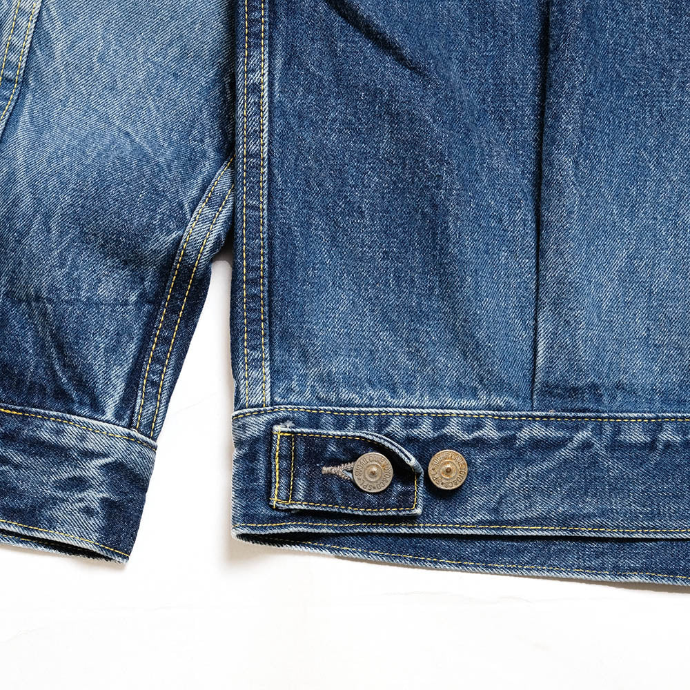 SUGAR CANE - 14.25oz. DENIM JACKET - 1953 AGED MODEL - SC11953SW