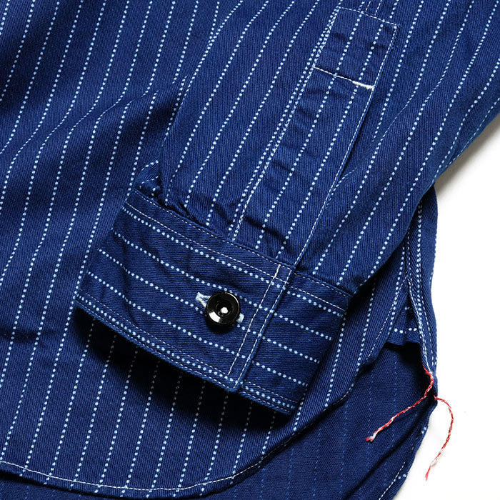 Sugar Cane - FICTION ROMANCE - 8.5oz. Wabash Stripe Work Shirt - SC25551A