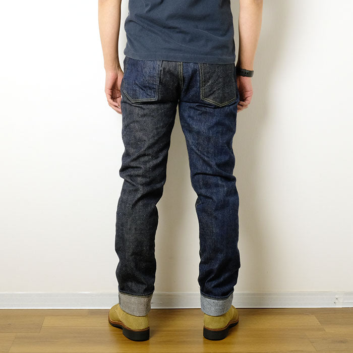 Sugar Cane - 砂糖黍 琉球藍混 × HAWAII藍混 - 14oz.Denim Slim Model - SC41701A