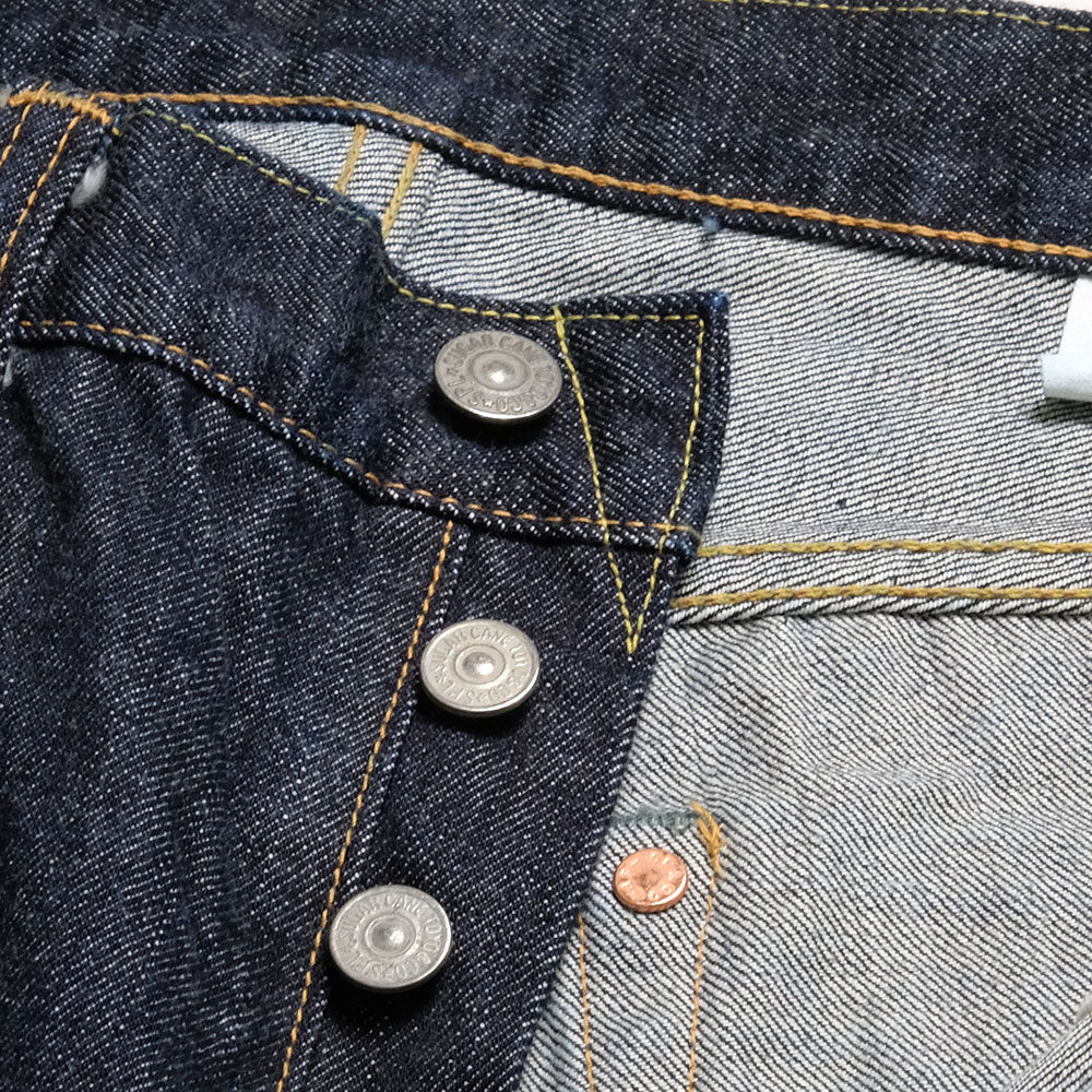 SUGAR CANE 14.25oz. DENIM "2021 MODEL" (SLIM FIT) ONE WASH SC42021A