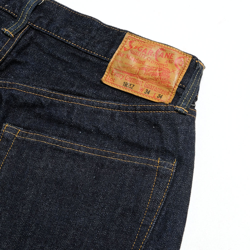 SUGAR CANE - 14oz. DENIM 1955Z MODEL ZIPPER FLY - SC42955